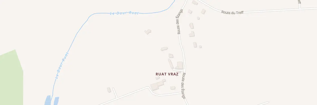 Plan du 2460 Rte des Etangs à Trégunc