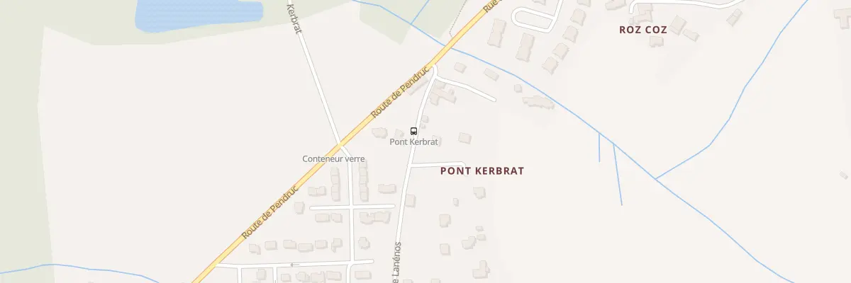 Plan du 773 Pont Kerbrat à Trégunc