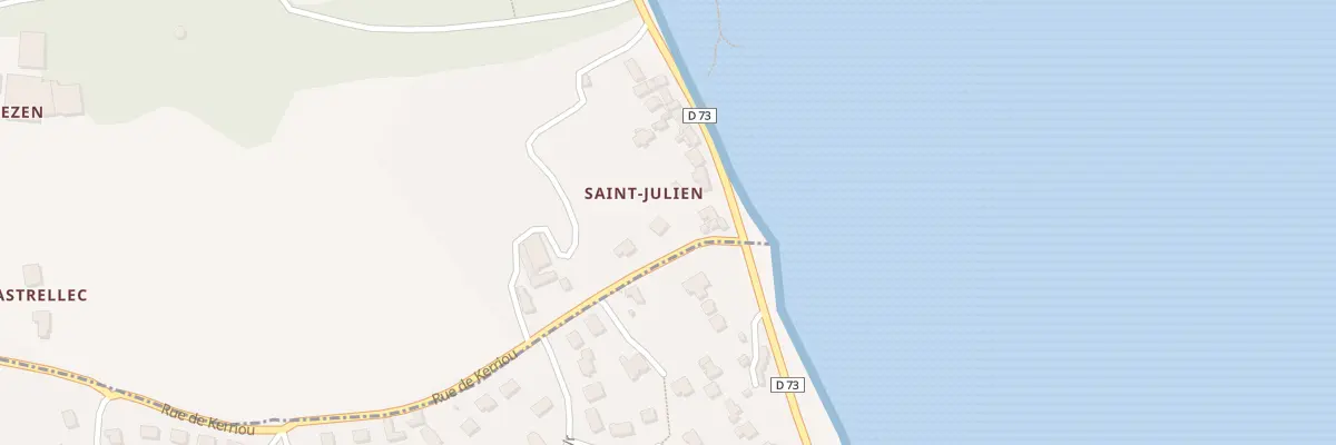 Plan du 5637 Saint Julien à Taulé
