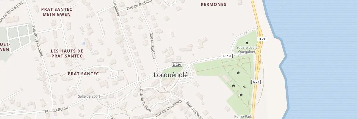 Plan du 5094A Rue du Butou à Locquénolé