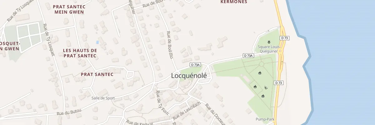 Plan du 5118A Rue du Butou à Locquénolé