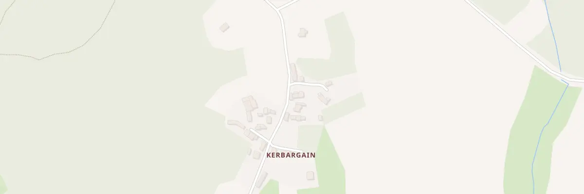 Plan du 5066 Kerbargain à La Feuillée
