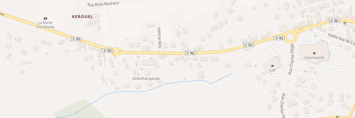 Plan du 65 Rue de Concarneau à Trégunc
