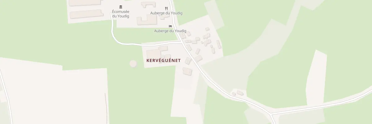 Plan du 91 Kerveguenet à Brennilis