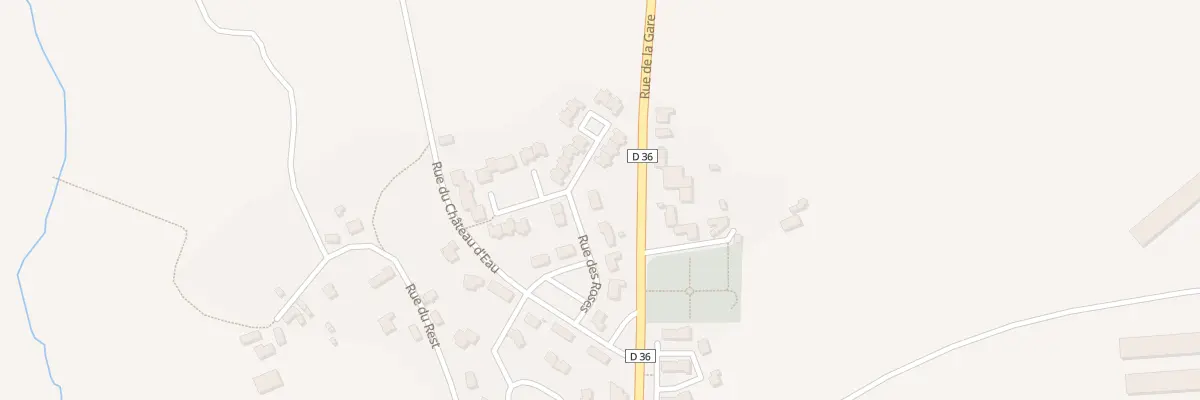 Plan du 1 Rue des Mimosas à Trégourez