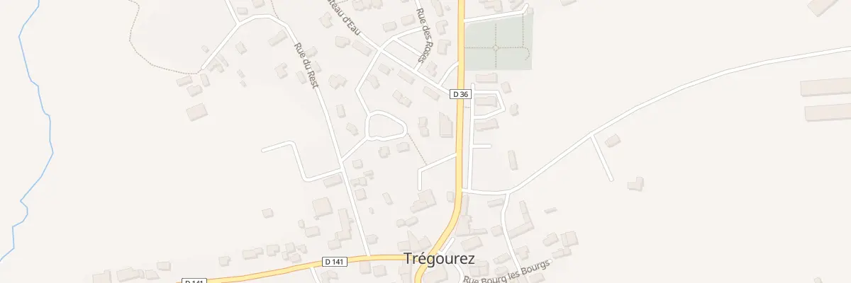 Plan du 5047 Lot de Carn ar Rest à Trégourez
