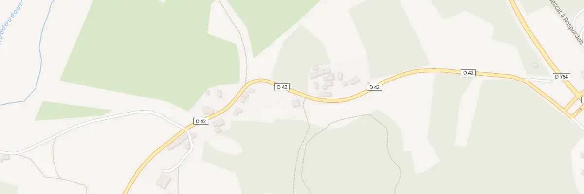Plan du 359C Kerberou à La Feuillée