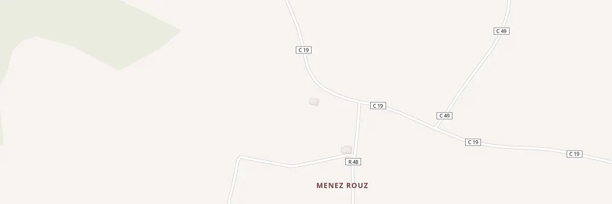 Plan du 561A Menez Rouz à Elliant