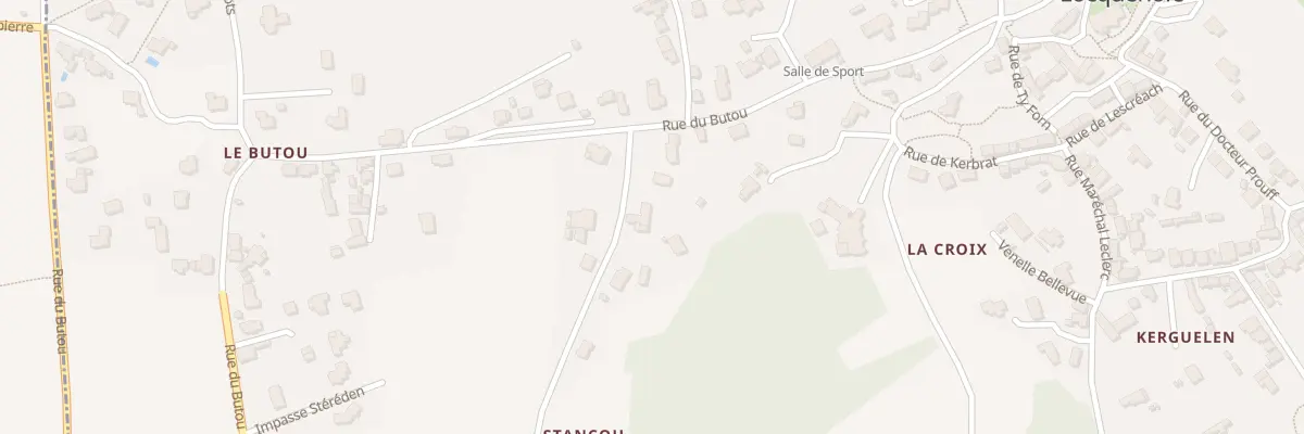 Plan du 4B Rue du Stancou à Locquénolé