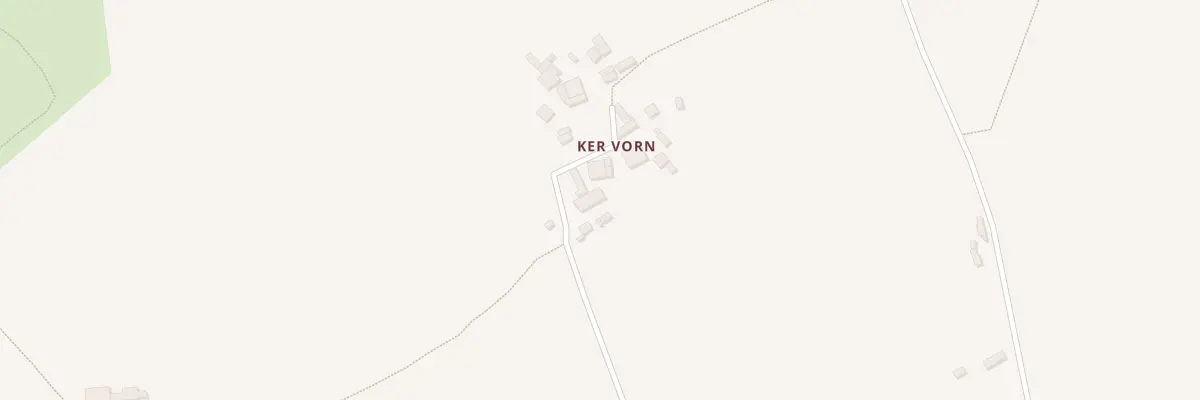 Plan du 7 Kêr Vorn à Laz