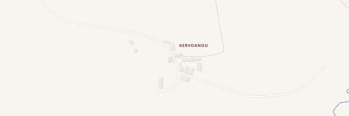 Plan du 296 Keroannou au Cloître-Pleyben