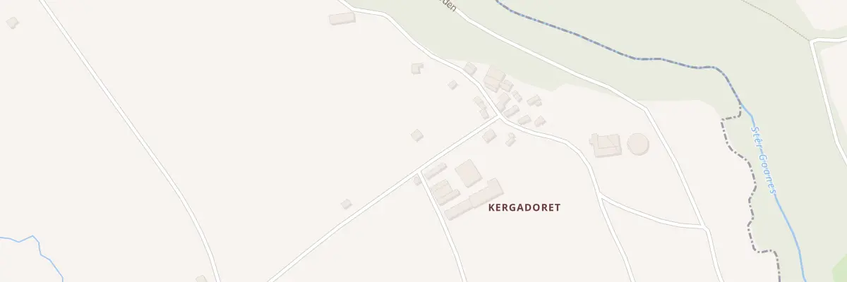 Plan du 1982E Kergadoret au Cloître-Pleyben