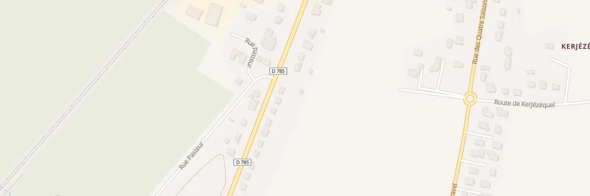 Plan du 1 Rue de la République à Pleyber-Christ