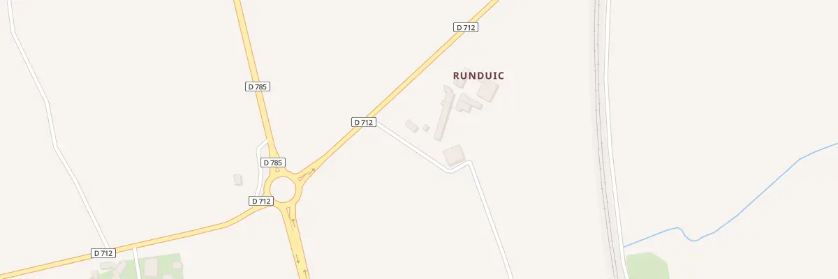 Plan du 5727A Rundic à Pleyber-Christ