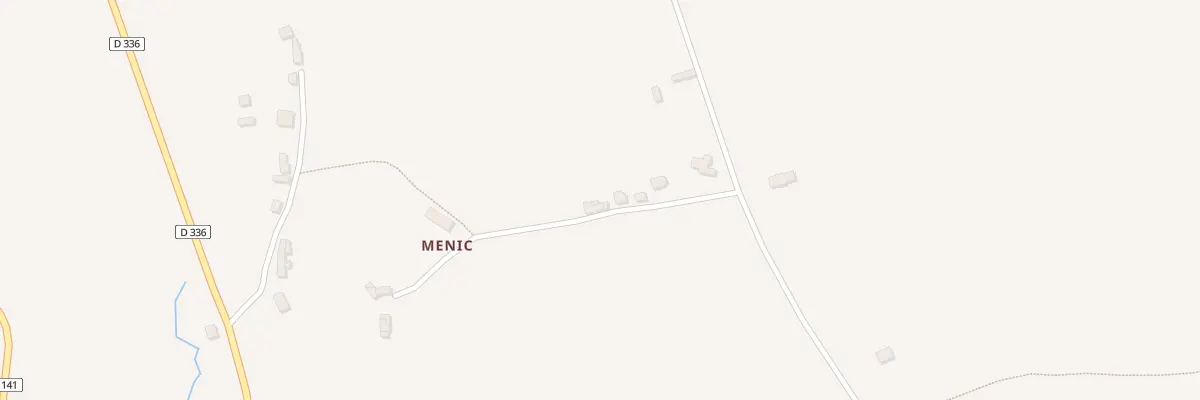 Plan du 8 Le Haut Menic à Trégourez