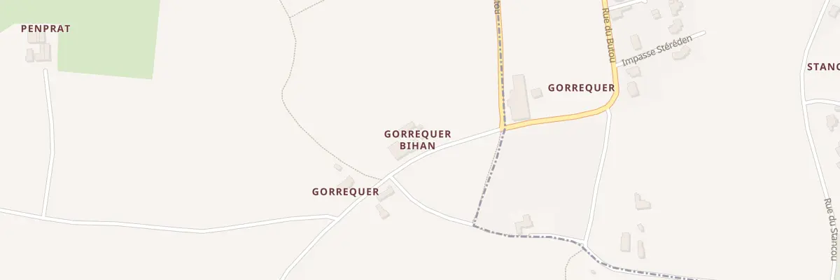 Plan du 5681 Gorreguer Bihan à Taulé