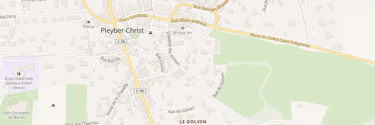 Plan du 24 Rue Botsco à Pleyber-Christ