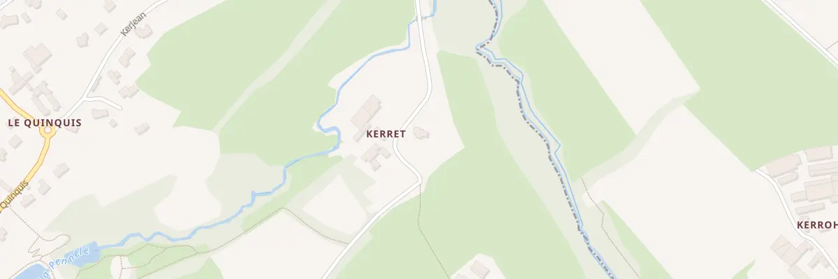Plan du 3 Kerret à Sainte-Sève