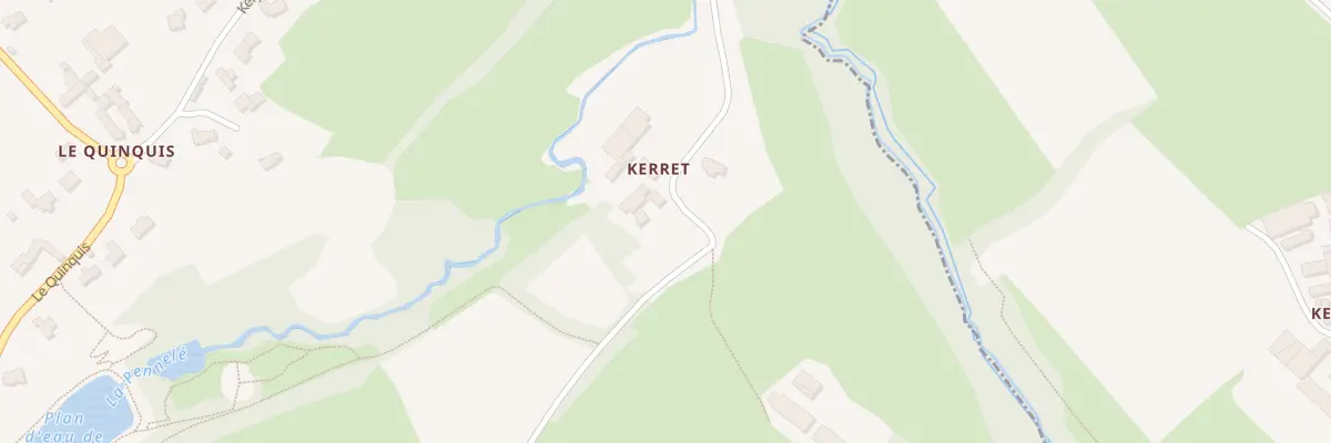 Plan du 5079 Kerret à Sainte-Sève