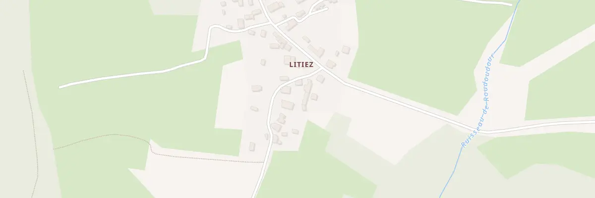 Plan du 415 Litiez à La Feuillée