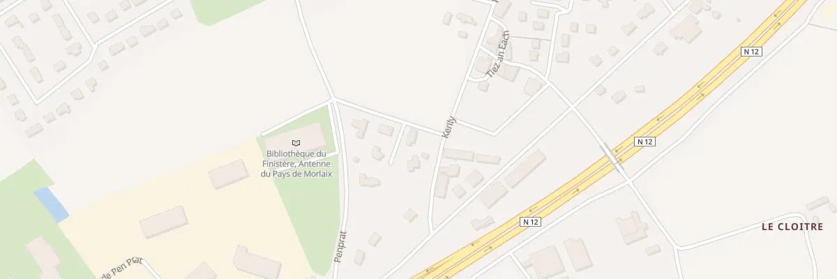 Plan du 6998A Penprat Parc Ar Porz à Sainte-Sève