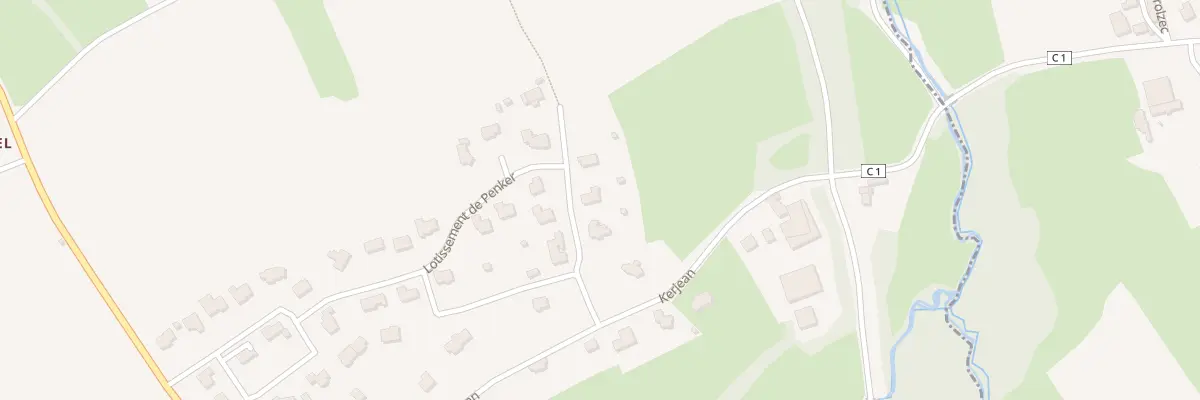 Plan du 6 Le Penquer à Sainte-Sève