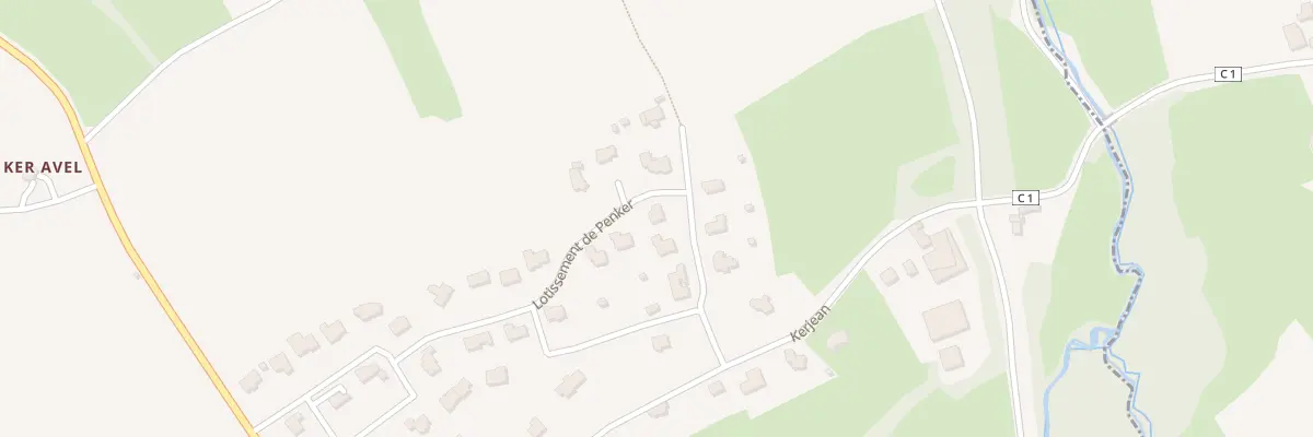 Plan du 7 Le Penquer à Sainte-Sève