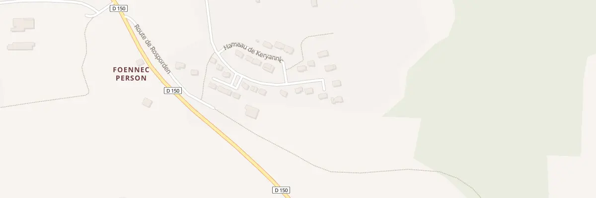 Plan du 9 Ham de Keryannic à Elliant