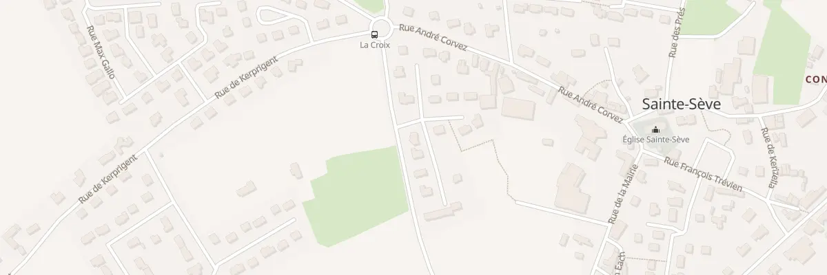 Plan du 22 Lot de la Croix à Sainte-Sève