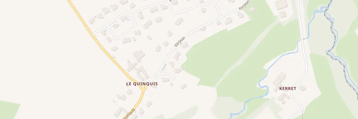 Plan du 22 Ham du Quinquis à Sainte-Sève