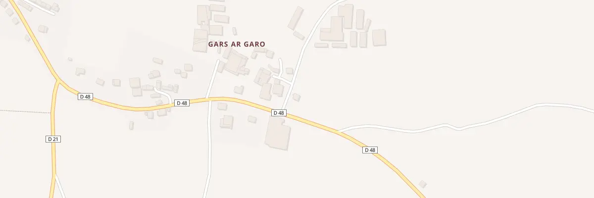 Plan du 246A Gars Ar Garo au Cloître-Pleyben