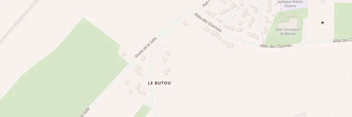 Plan du 1 Le Butou à Pleyber-Christ