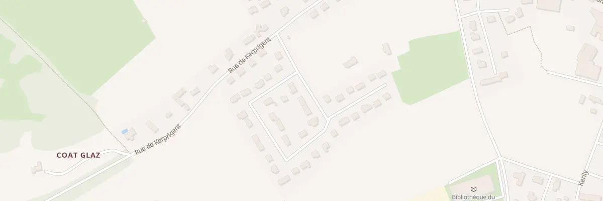 Plan du 27 Rue Louis Le Guennec à Sainte-Sève
