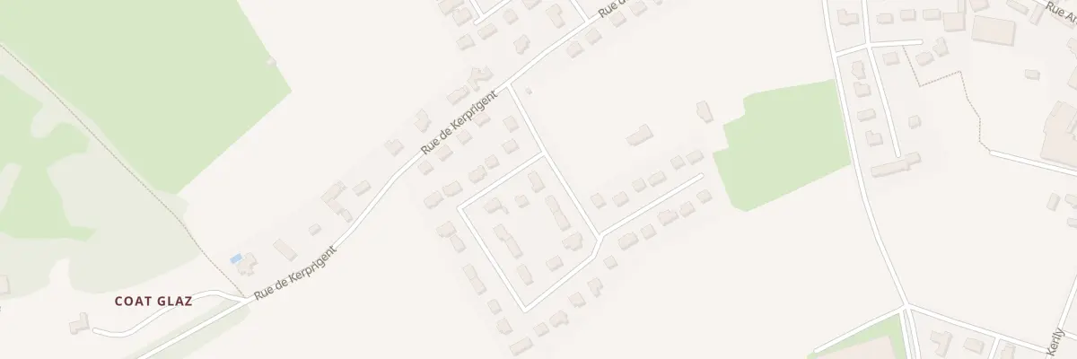 Plan du 29 Rue Louis Le Guennec à Sainte-Sève
