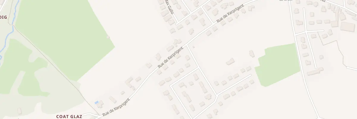 Plan du 13B Rue de Kerprigent à Sainte-Sève