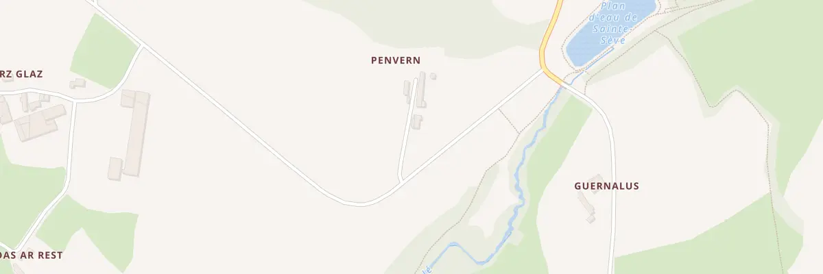 Plan du 5086 Penvern à Sainte-Sève