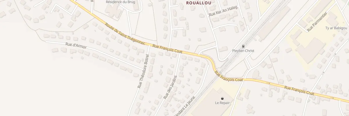 Plan du 49 Rue François Coat à Pleyber-Christ