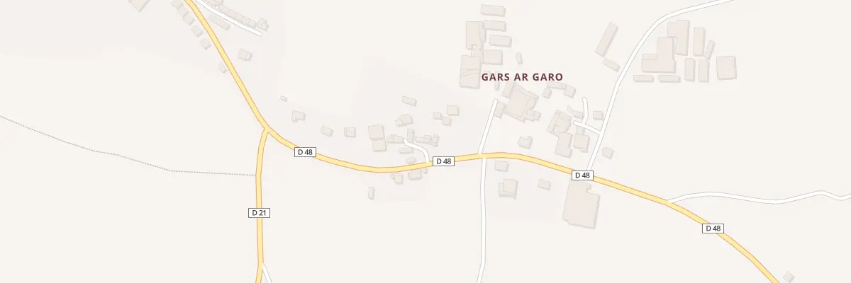 Plan du 242 Gars Ar Garo au Cloître-Pleyben