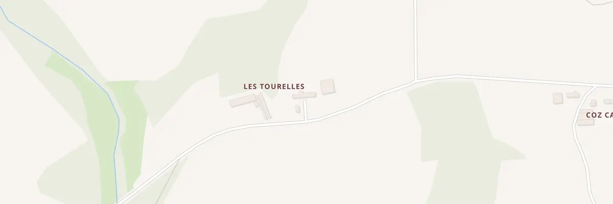 Plan du 39 Les Tourelles à Loqueffret