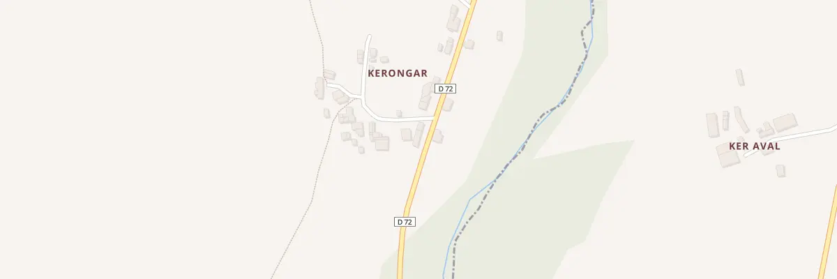Plan du 148 Kerongar à Saint-Thois