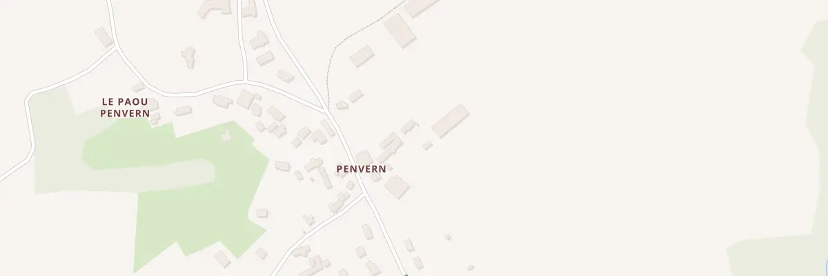 Plan du 30 Penvern à Pleyber-Christ