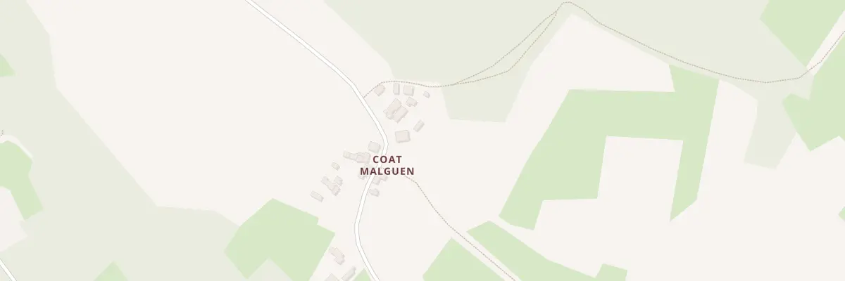 Plan du 356 Coat Malguen à Plounéour-Ménez