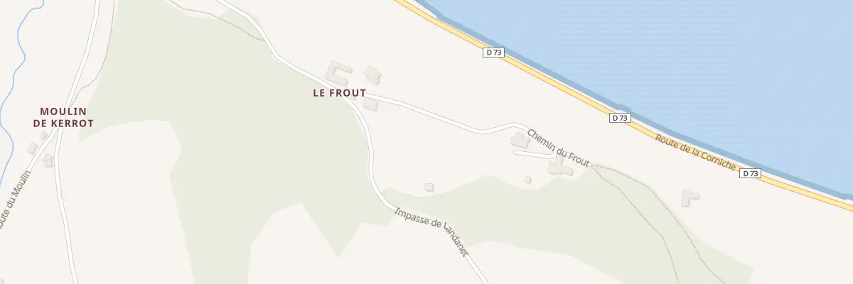 Plan du 7006Y Frout Creis à Carantec