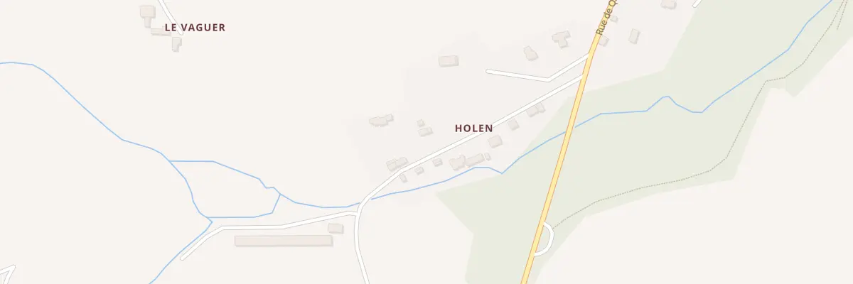 Plan du 320 Holen à Saint-Thois