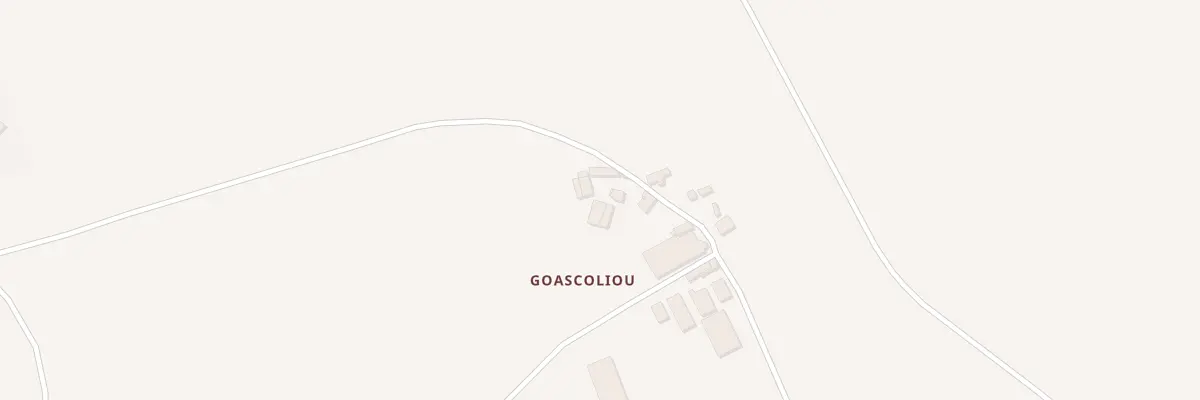 Plan du 1 Goascoliou à Lennon