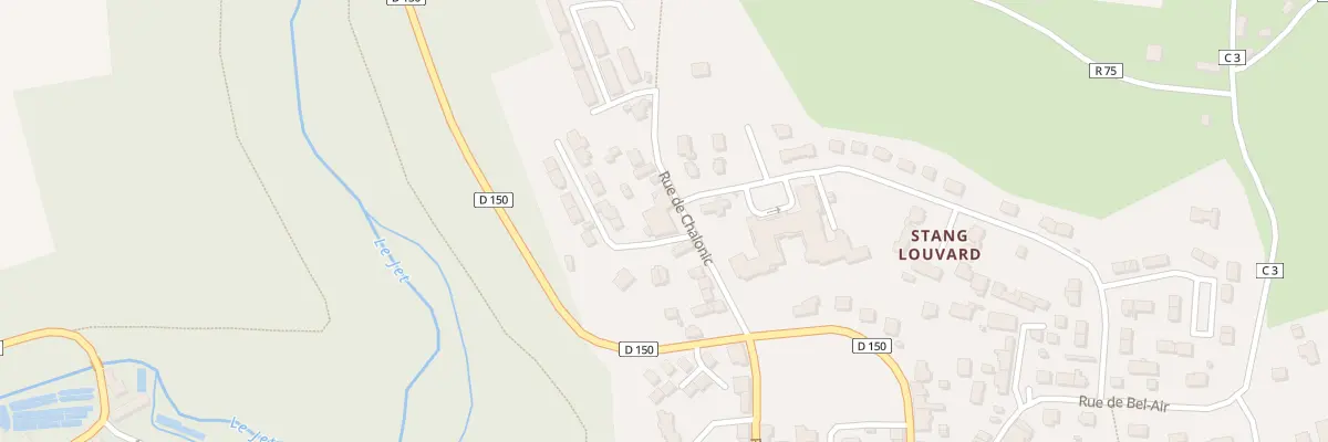 Plan du 11 Rue de Chalonic à Elliant