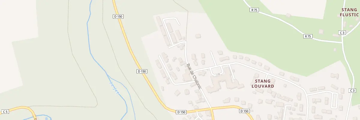 Plan du 17 Rue de Chalonic à Elliant