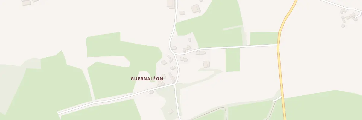 Plan du 86 Guernaleon à Lannédern