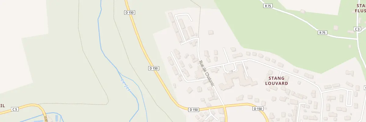 Plan du 8 Cite Chalonic à Elliant