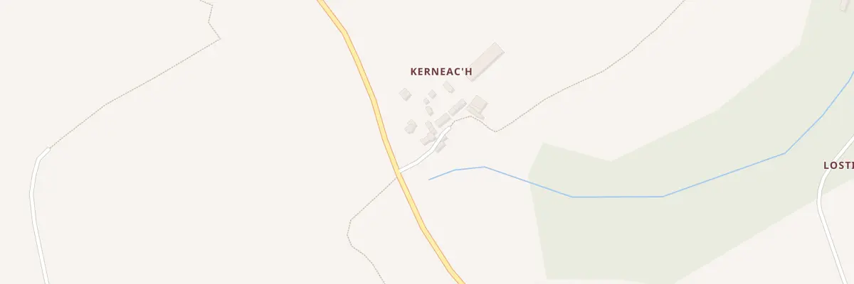 Plan du 388 Kernec’H à Saint-Thois
